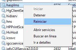 Windows Task Manager Reset hasplms